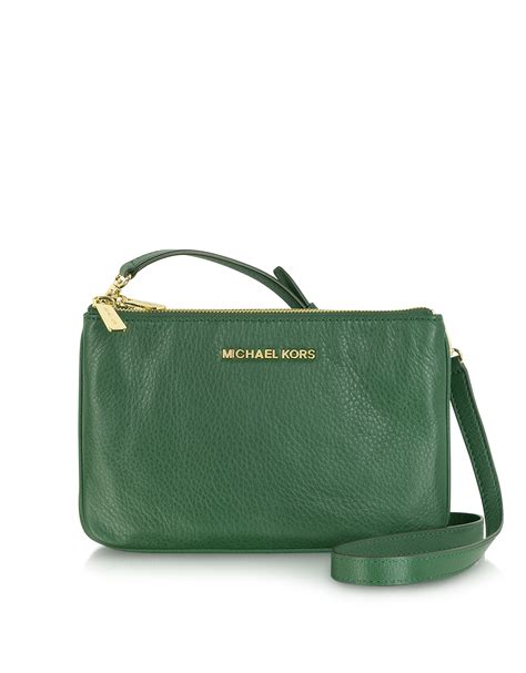 michael kors green crossbody bags